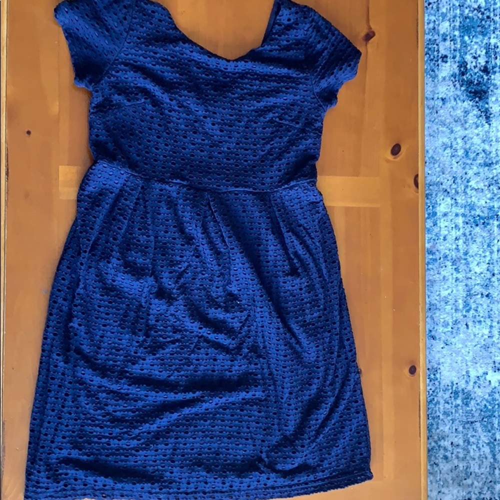 Blue dress